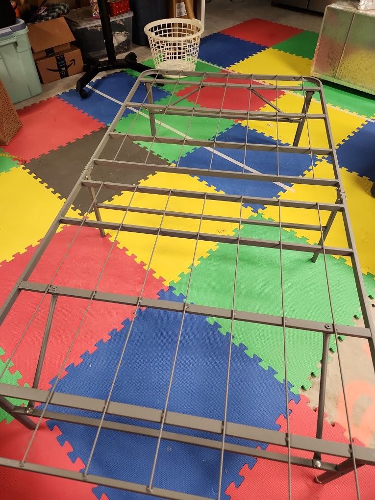 Metal Bed Frame Twin Foldable