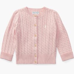 Ralph Lauren Cotton Mini Cable Cardigan