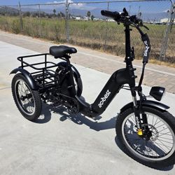 Triker Folding 3 Wheels Electric Bike ACTBEST NEW
