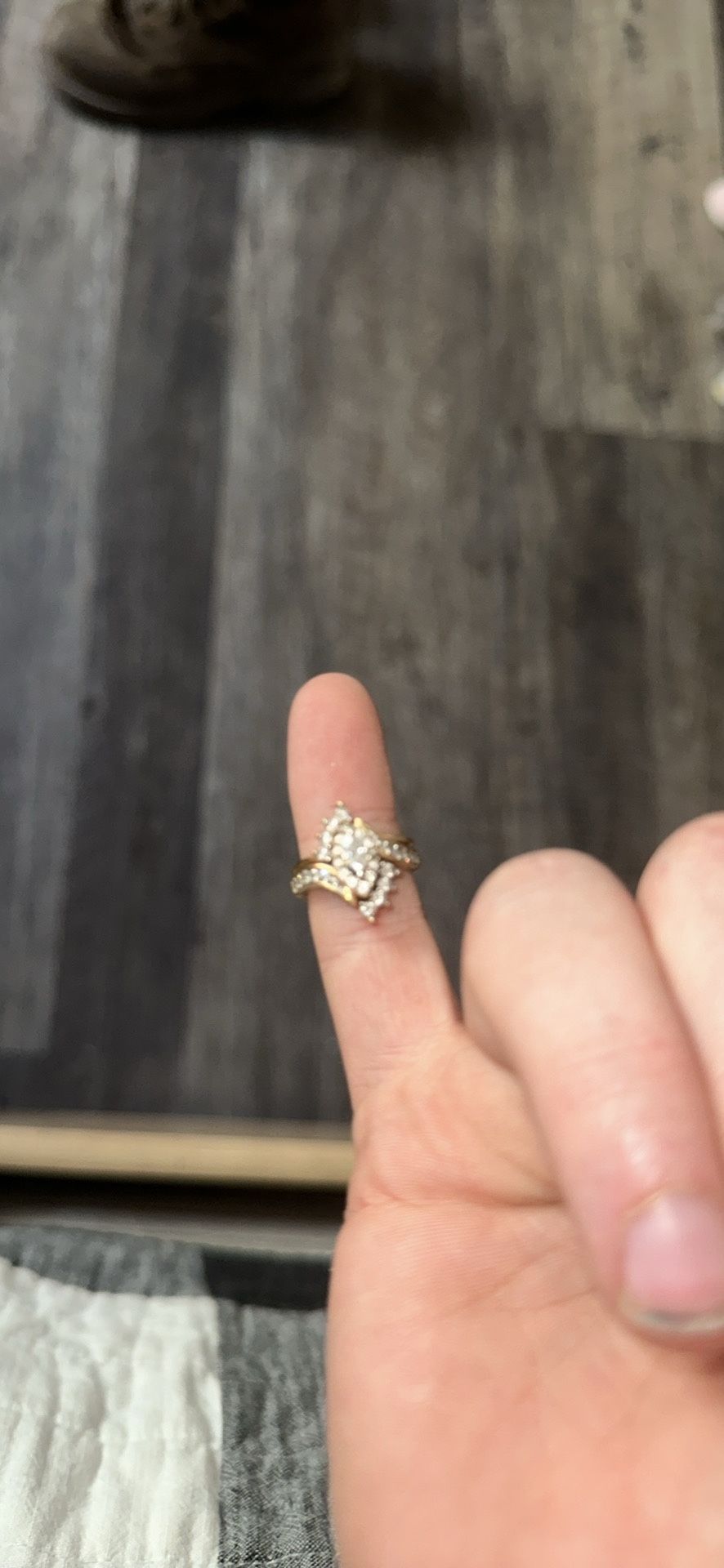 Wedding And Engagement Ring