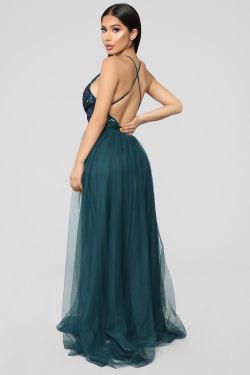Enchanted gem maxi dress