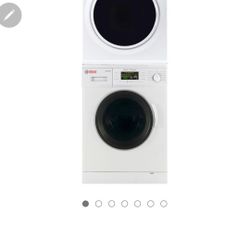  Equator Stackable Compact Laundry Suite - 1.6 cu.ft. Front Load Washer and 3.5 cu.ft. Standard Dryer with Sensor Dry

