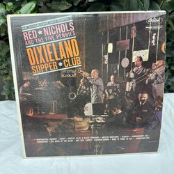 RED NICHOLS: dixieland supper club CAPITOL 12" LP 33 RPM