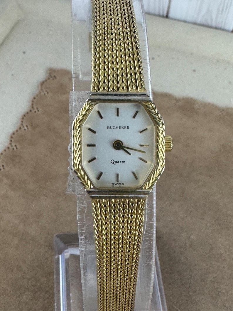 Vintage 1980's Bucherer ladies Watch