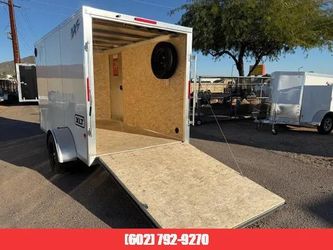2026 Alcom 12X6 All Aluminum Nxt Enclosed, 3K Gvwr, Limited Edition, Ramp Door