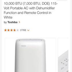 10,000 BTU Ac Brand New 