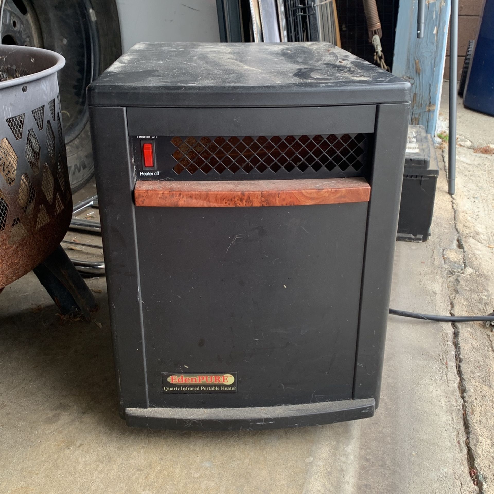 edenpure quartz infrared portable heater