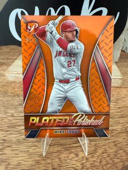 Mike Trout 2025 Topps Pristine Plated and Polished /25 pick up in Orting