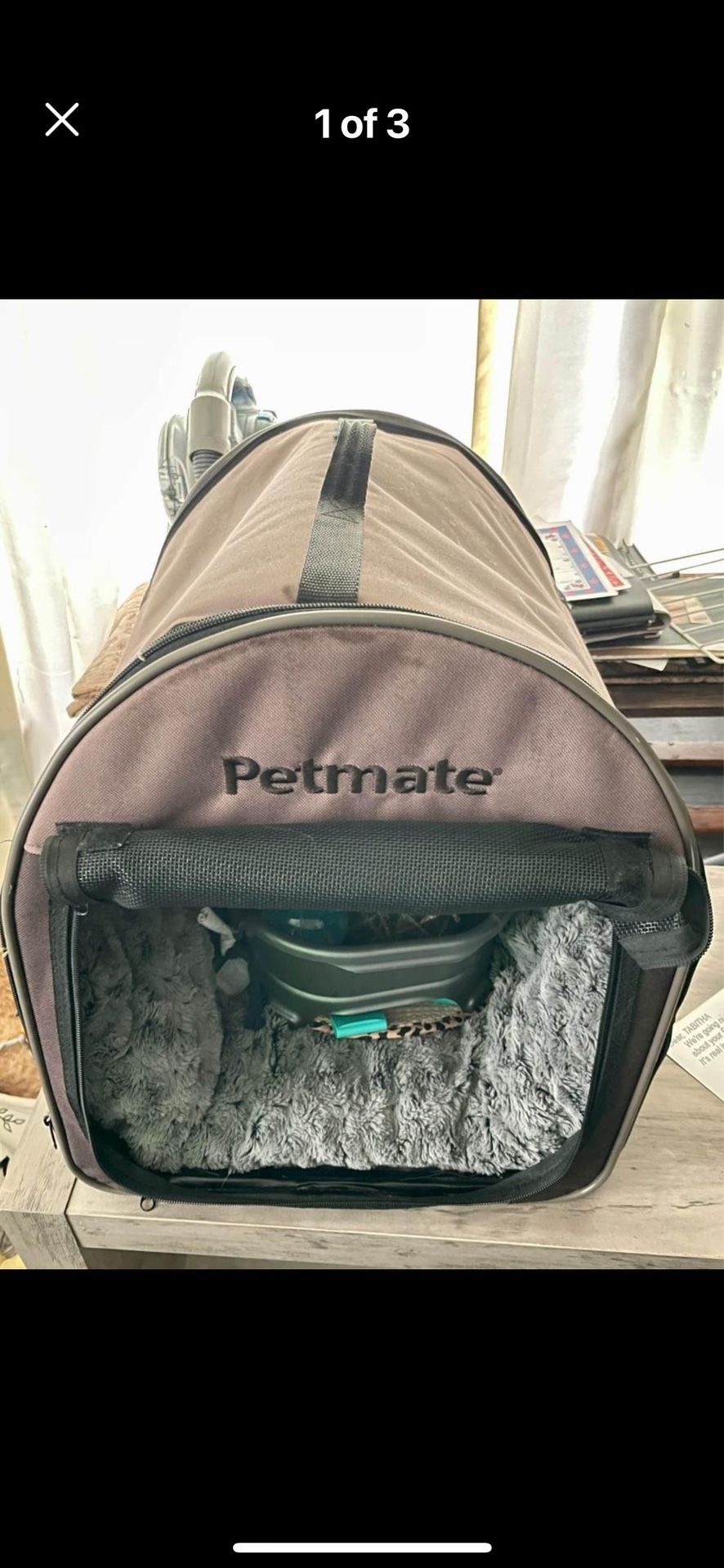 Animal Carrier With Shoulder Strap