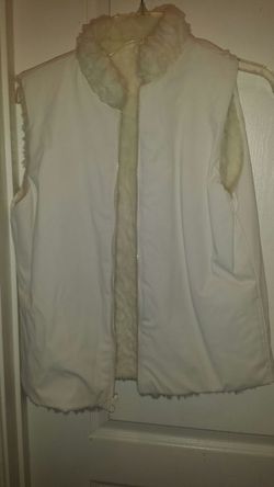 White Vest Reversible