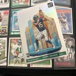 Oversized Rome Odunze Rookie Card Donnie’s