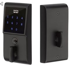 Electronic Deadbolt With Key