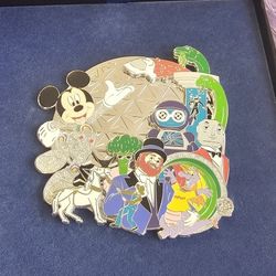 2025 Disney Maria Stuckey Autographed Retro Epcot Pin