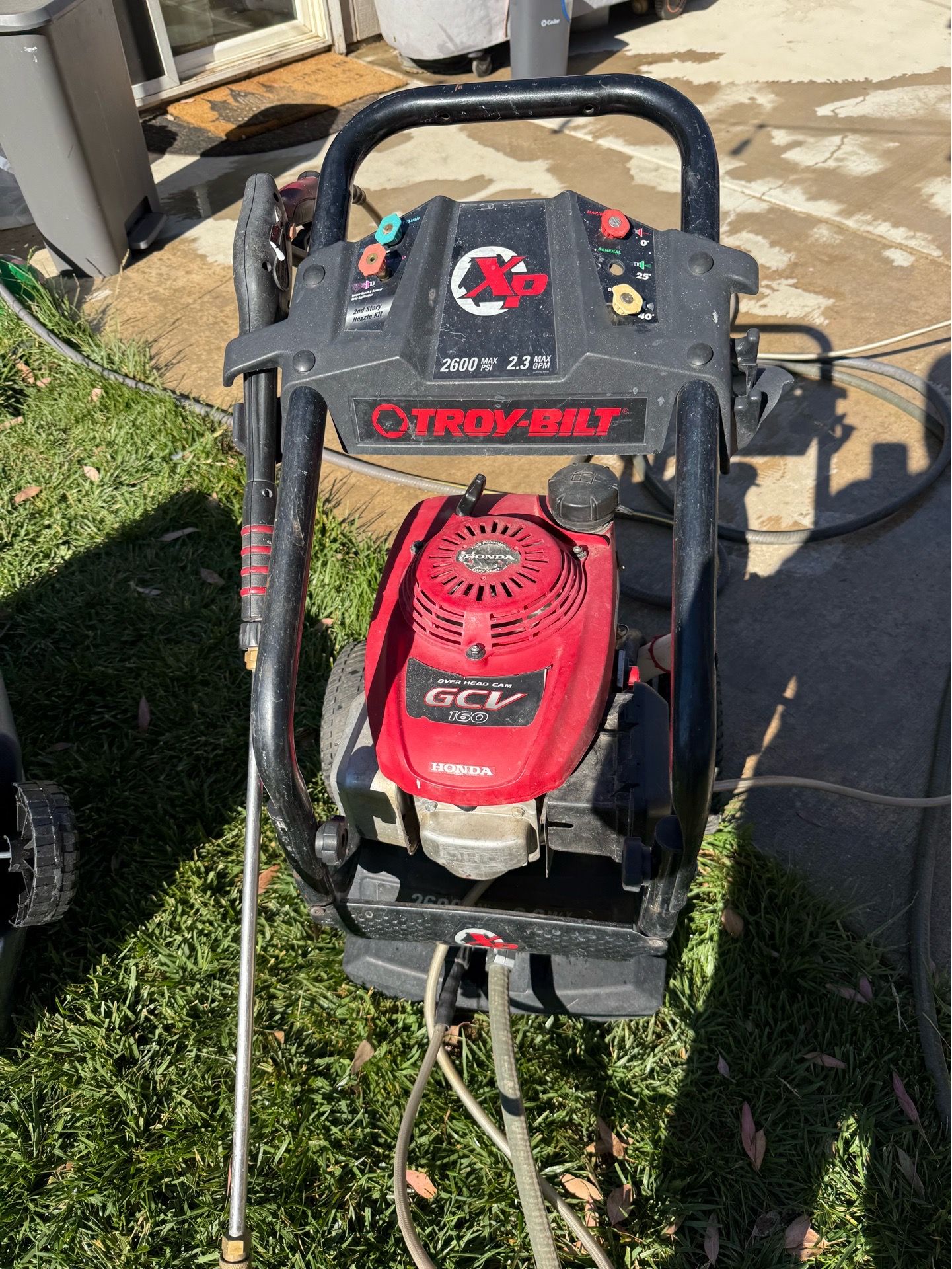 Honda pressure washer