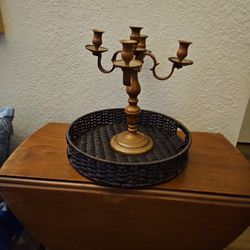 Brass Candalabra 