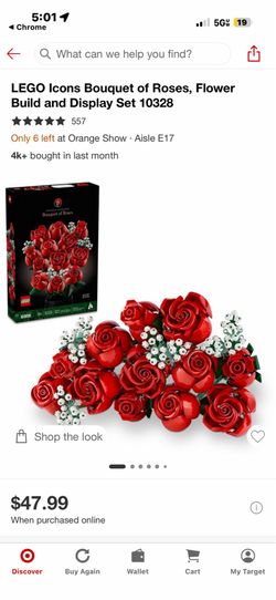 Bouquet of Roses LEGOS