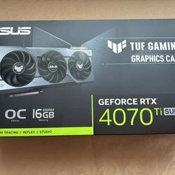 ASUS TUF NVIDIA RTX 4070 Ti Super 16GB GDDR6X Graphics Card
