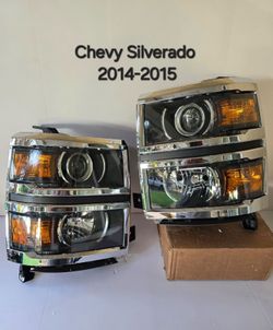 Chevy Silverado 2014-2015 headlights