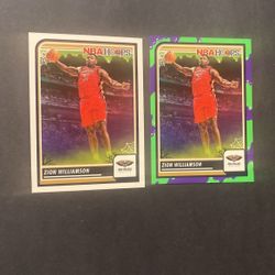 Zion Williamson 2023-24 Haunted Hoops Card Lot #270