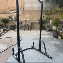 Olympic Weight squat rack $50
