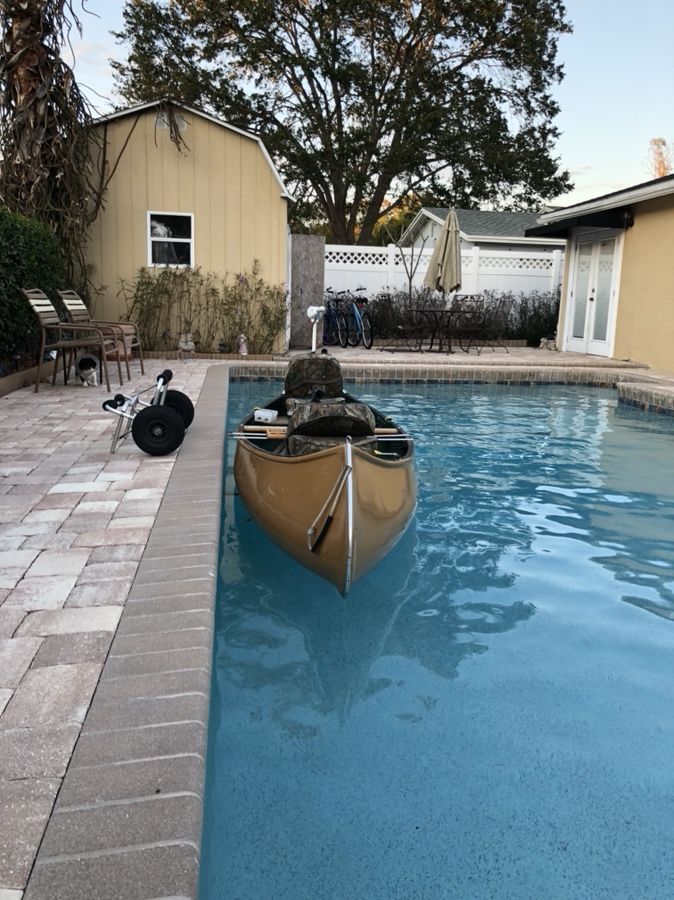 River ridge canoe