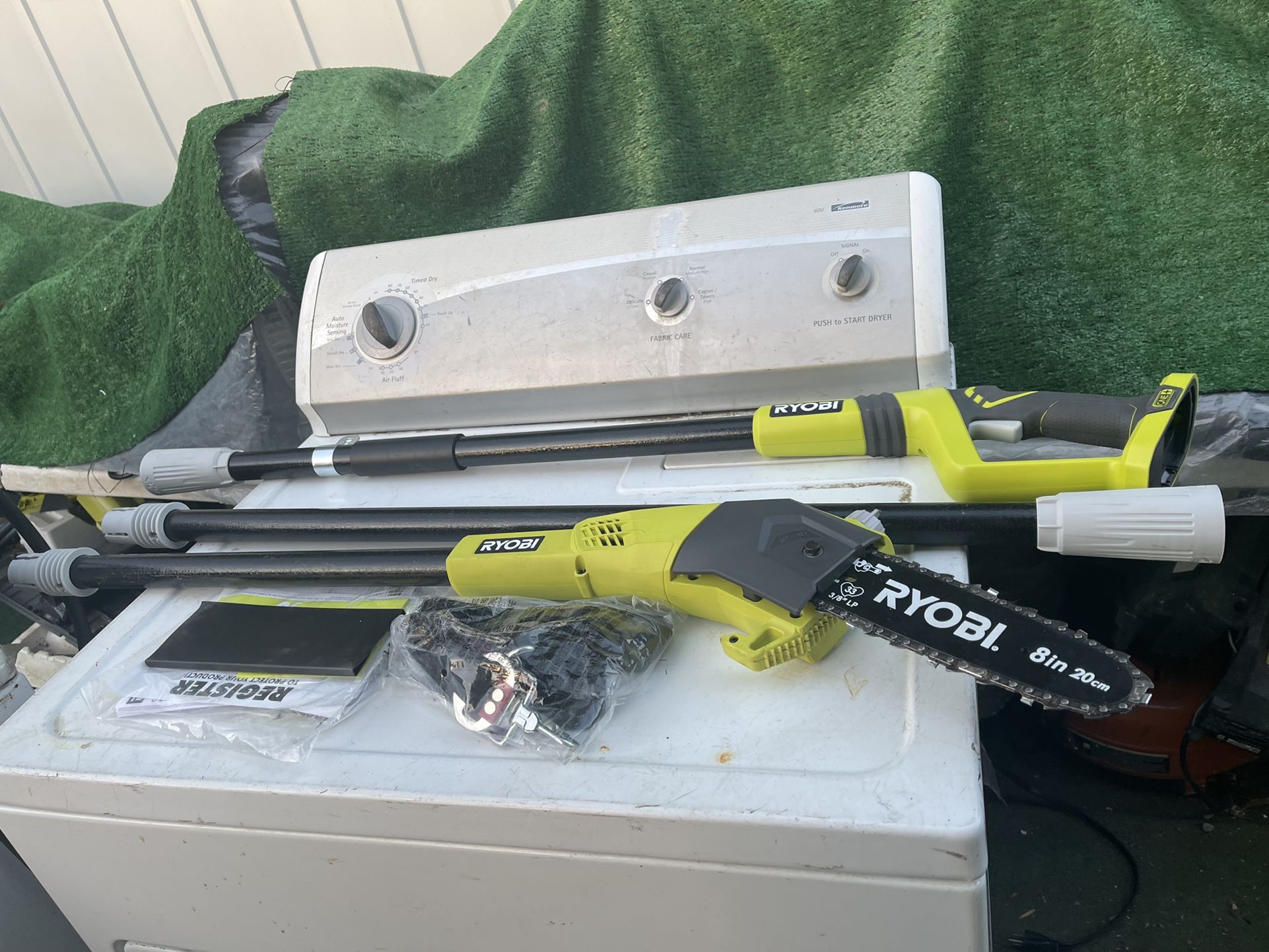 RYOBI ONE+ 18V Cordless Battery Pole Saw (Tool Only)
