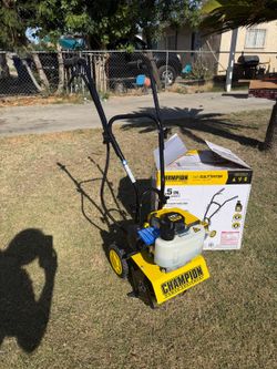 Champion Power Equipment
9.5 in. 43cc Portable Gas Garden Tiller Cultivator