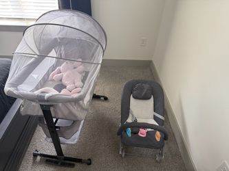 Baby sleeping bed and resting