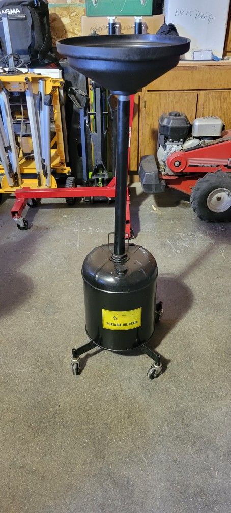 Vehicle Lift Oil Change Tank 5gal