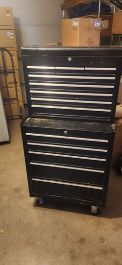 Tall craftsman tools box