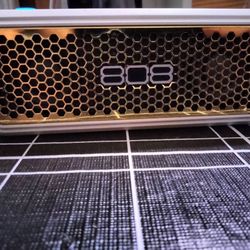 808 Hex Limited Edition Gold Series Bluetooth Speaker Aux In Big Bass