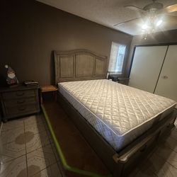 Solid wood furniture. Can be purchased as a set or individually.