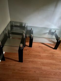Glass tables