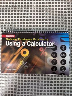 Using a calculator textbook