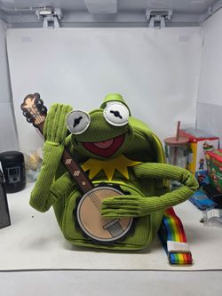 Her Universe Disney Kermit The Frog With Banjo Corduroy Mini Backpack Pride