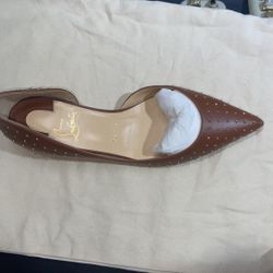 AUTHENTIC CHRISTIAN LOUBOUTIN IRIZA STUDDED BALLERINA FLATS 