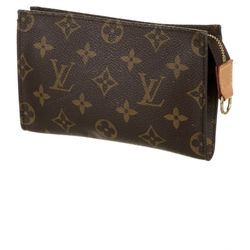 AUTHENTIC Louis Vuitton Brown Monogram Toiletry Pouch 15 