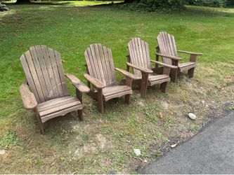 Adirondack Chairs- Set of 4