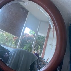 Entreteiment center and dinning set 6 chairs and mirror