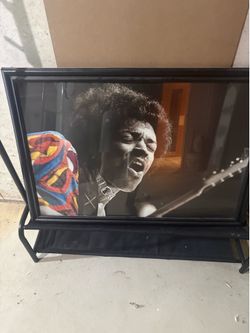 Jimi poster framed