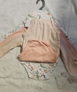3-6 Mouths 5 Peice Set 3pk Bodysuit