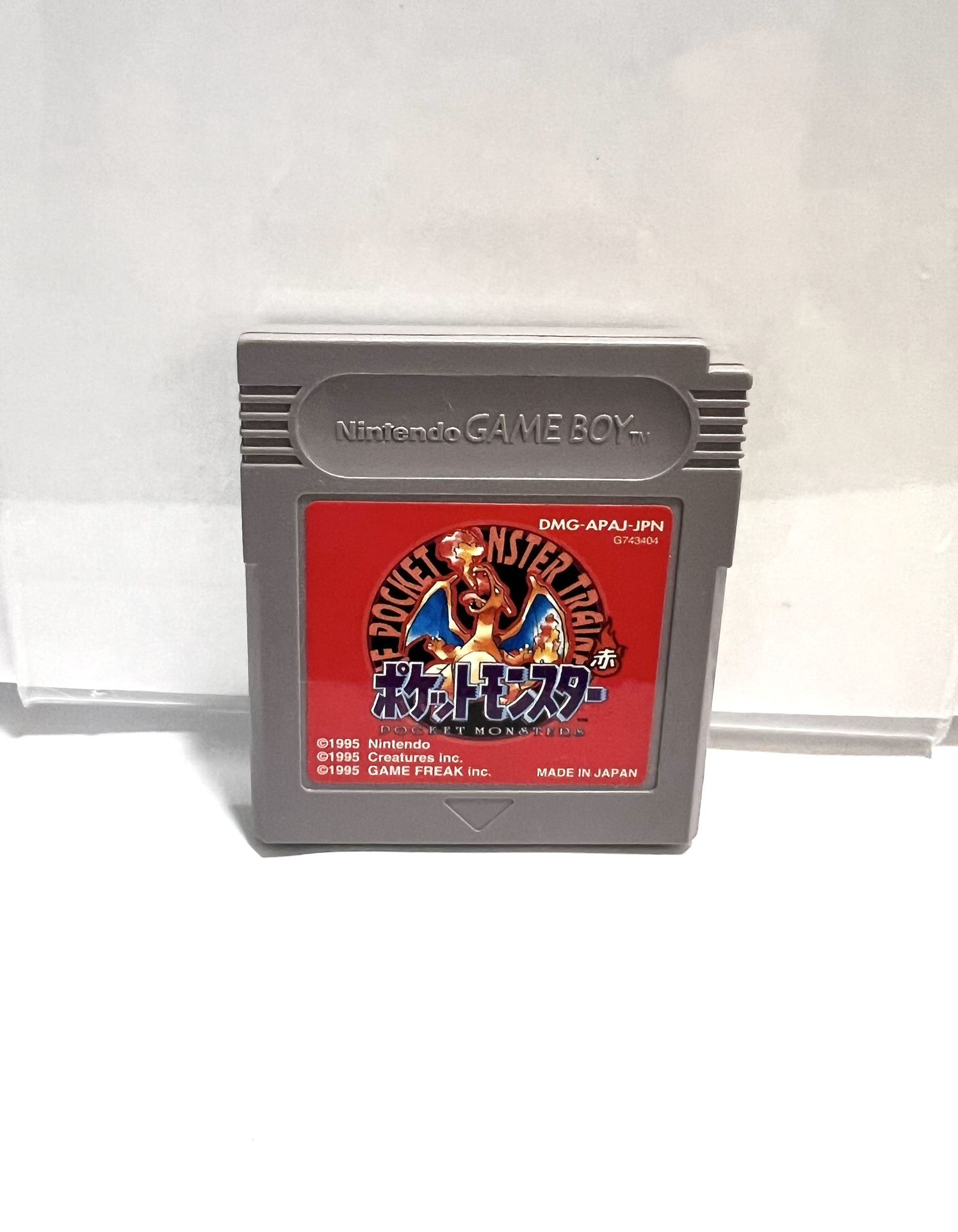 Pokemon Red Version Game Boy Color Game GBC TESTED + Authentic!