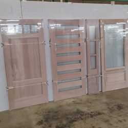 36by80. Exterior Doors Mohageny Wood For 760 Each 