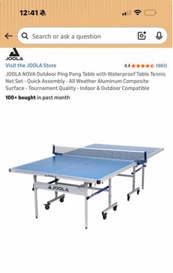 Joola NOVA Outdoor Ping Pong Table