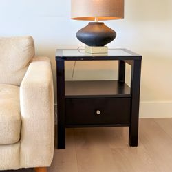 Black End Table