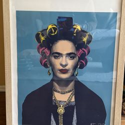 Print Poster - Frida By Tom Peralta