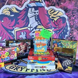 $10 Family Games Puzzles Kid Toy Girls Kid Christmas Gifts Party Yard Sale Halloween Z