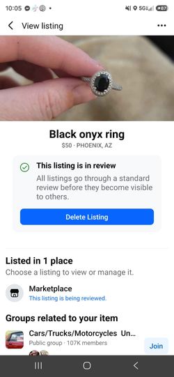 Onyx ring