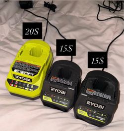 Ryobi battery chargers