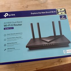 TP Link AX1800 Wifi 6 Router